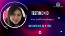 TESTIMONIO Hna. Ludh Pomachagua